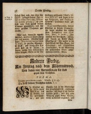 38-56, Anderte Predig.