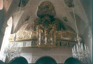 Orgel von Ignaz Franz Wörle (1767). Lesachtal-Maria Luggau, Basilika. 17 Register
