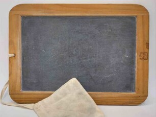 Schiefertafel - SeS mit weißem Läppchen
