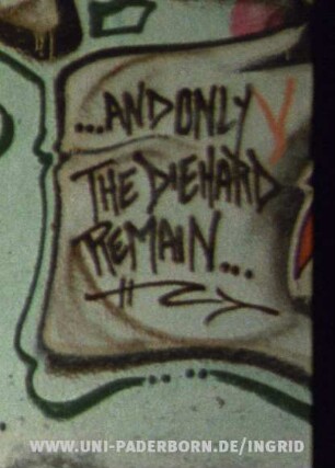 ...AND ONLY THE DIEHARD REMAIN...