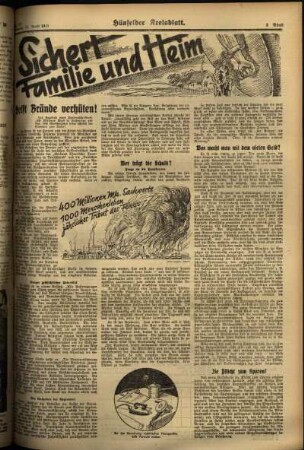 Dritte Ausgabe vom Mittwoch, den 17. April 1935.
