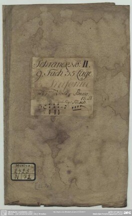 Symphonies - Mus.2423-N-72 : strings, bc - g; FaWV M:g1