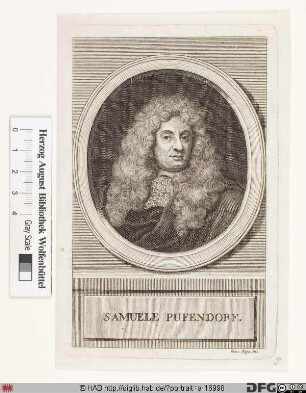 Bildnis Samuel Pufendorf (1694 Frhr. von)