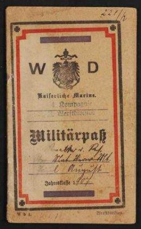 Kaiserliche Marine 4. Kompagnie II. Werftdivision