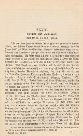 321-357 Kosmas und Damianus