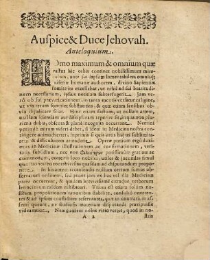 Controversiarum Medico-Miscellanearum. Decas Prima