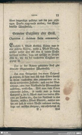 Gemeine Salzsäure oder Geist