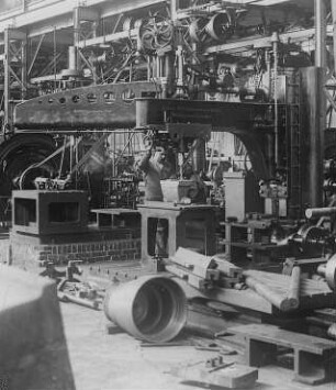 Vertikal- und Radial-Bohrmaschinen : Technikgeschichte | Technologie | Eisen und Stahl | Werkzeug-Maschinenfabrikation