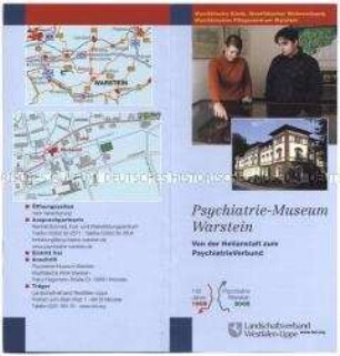 Ausstellungsführer des Psychiatrie-Museum in der Westfälischen Klinik Warstein