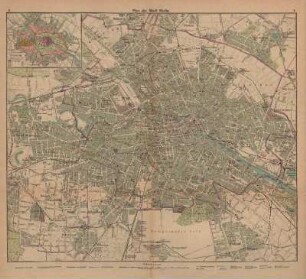 Plan der Stadt Berlin