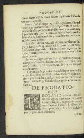 De Probationibus.