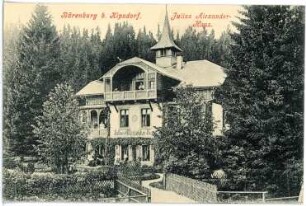 Bärenburg. Julius Alexander Haus