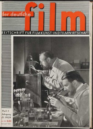 Der Deutsche Film - 1939-Jul: Der Deutsche Film - 1939-Jul