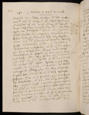 520-525, 11.4.1585 (Ostersonntag), Marc 16