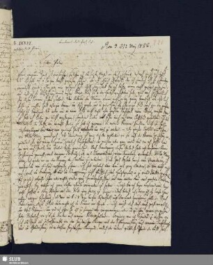 Bl. 221-222. SvC, Julius an SvC, Veit Hans