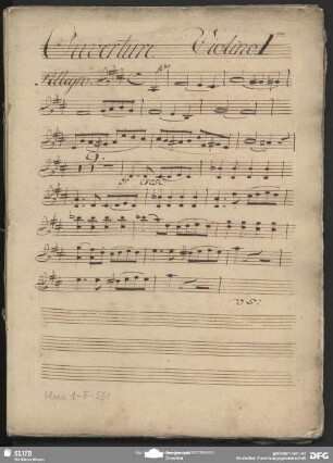 Operas. Excerpts - Mus.1-F-531 : orch
