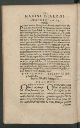 Marini Dialogi.