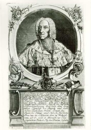Franz Ludwig (1664 - 1732), Pfalzgraf bei Rhein zu Neuburg, Kurfürst von Trier und Mainz
