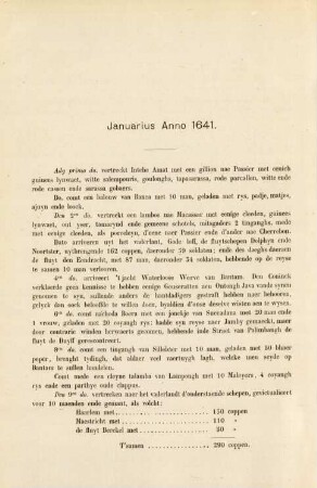 Januarius anno 1641