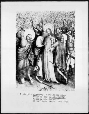Heisterbacher Altar — Judaskuss / Gefangennahme Christi