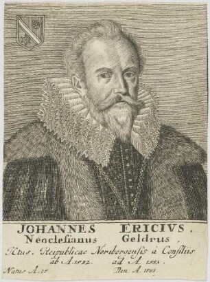Bildnis des Johannes Ericivs