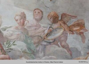 Venezia umgeben von Göttern und allegorischen Figuren