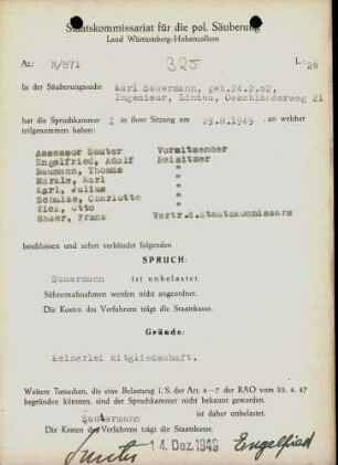 Sauermann, Karl