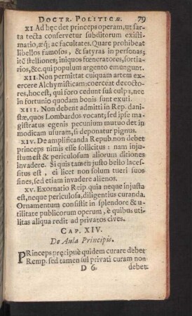 Cap. XIV. - XXIV.