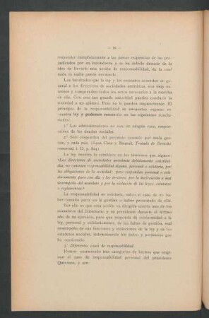 Diferentes casos de responsabilidad