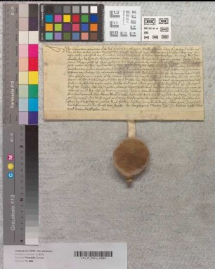 Abt Kaspar von Corvey belehnt Johann von Büren mit einem Meierhof vor Heyen (Hayn) und vier Hufen Land vor Bevern.