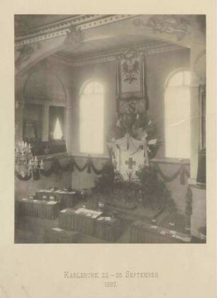 [IV. Internationale Konferenz der Vereine vom Roten Kreuz], "Karlsruhe, 22. - 28. September 1887"