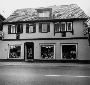 Fachwerkwohnhaus; Pfungstadt, Borngasse 9