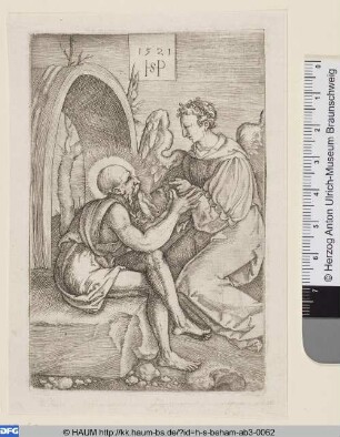 Der Hl. Hieronymus mit dem Engel
