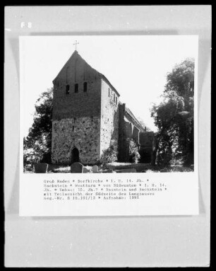 Dorfkirche — Westturm