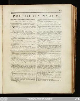 Prophet Nahum.