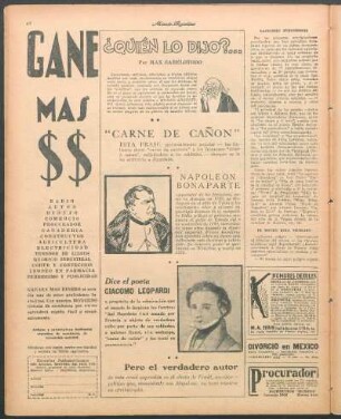 "Carne de cañon"