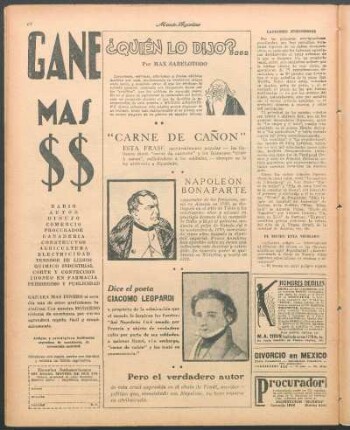 "Carne de cañon"