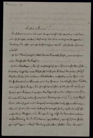 [4 Briefe von Richard Dedekind an Heinrich Weber]