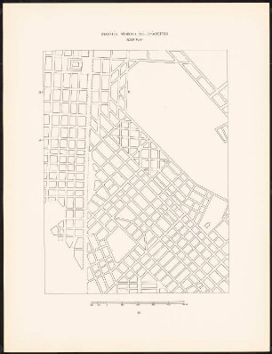 Bebauungspläne für die Stadt Athen: Bebauungsplan Stadtteil nördlich des Lykabettos (alter Plan)