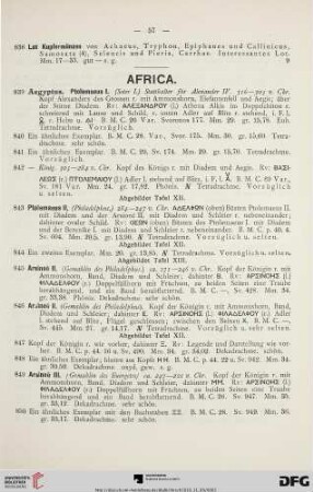 Africa (Nr. 839-895)