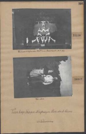 Weihnachtsfeier des Et.K.P. 6 am 23.12.1917 im Stadttheater