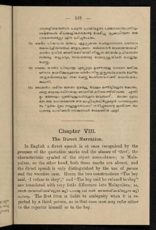 139-153, Chapter VIII. The direct narration