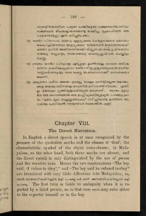 139-153, Chapter VIII. The direct narration