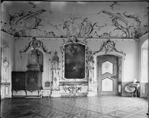Salem Schloss Salem Abteigebäude Sommerprälatur Innenansicht - Portal und Gemälde