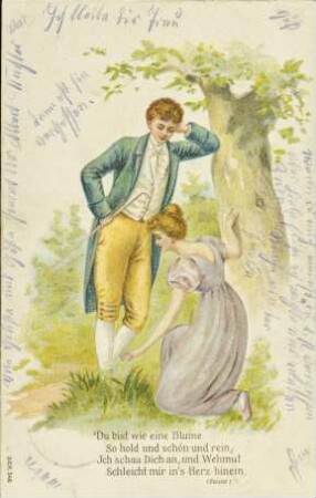Du bist wie eine Blume [...]