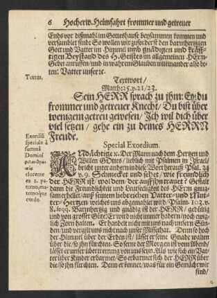 Textwort/ Matth: 25. v. 21/23.