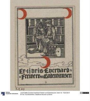 Ex libris Eberhard Freiherr von Bodenhausen