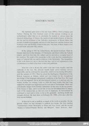 Editor's Note