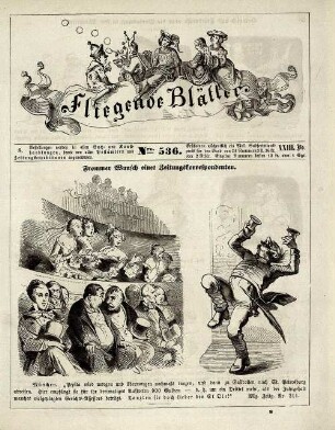 "Frommer Wunsch eines Zeitungskorrespondenten"