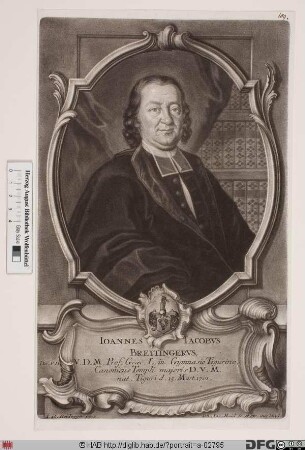 Bildnis Johann Jacob Breitinger (II)